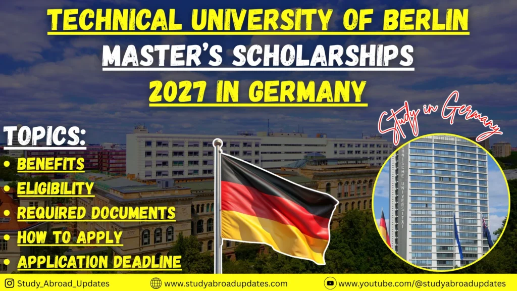 Technical University of Berlin Master’s Scholarships