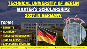 Technical University of Berlin Master’s Scholarships