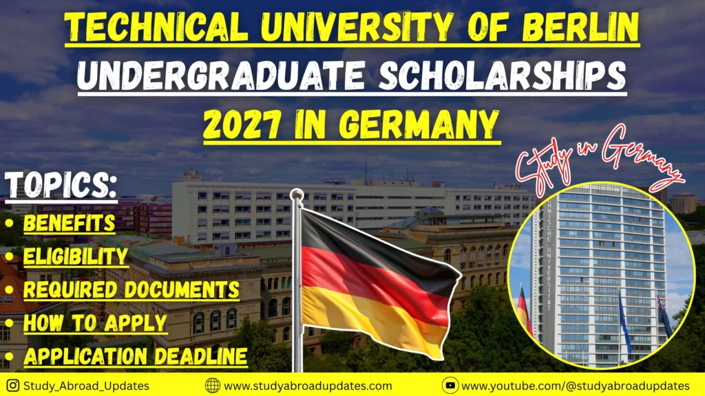 Technical University of Berlin Undergraduate Scholarships