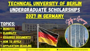 Technical University of Berlin Undergraduate Scholarships 2027