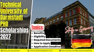 Technical University of Darmstadt PhD Scholarships 2027