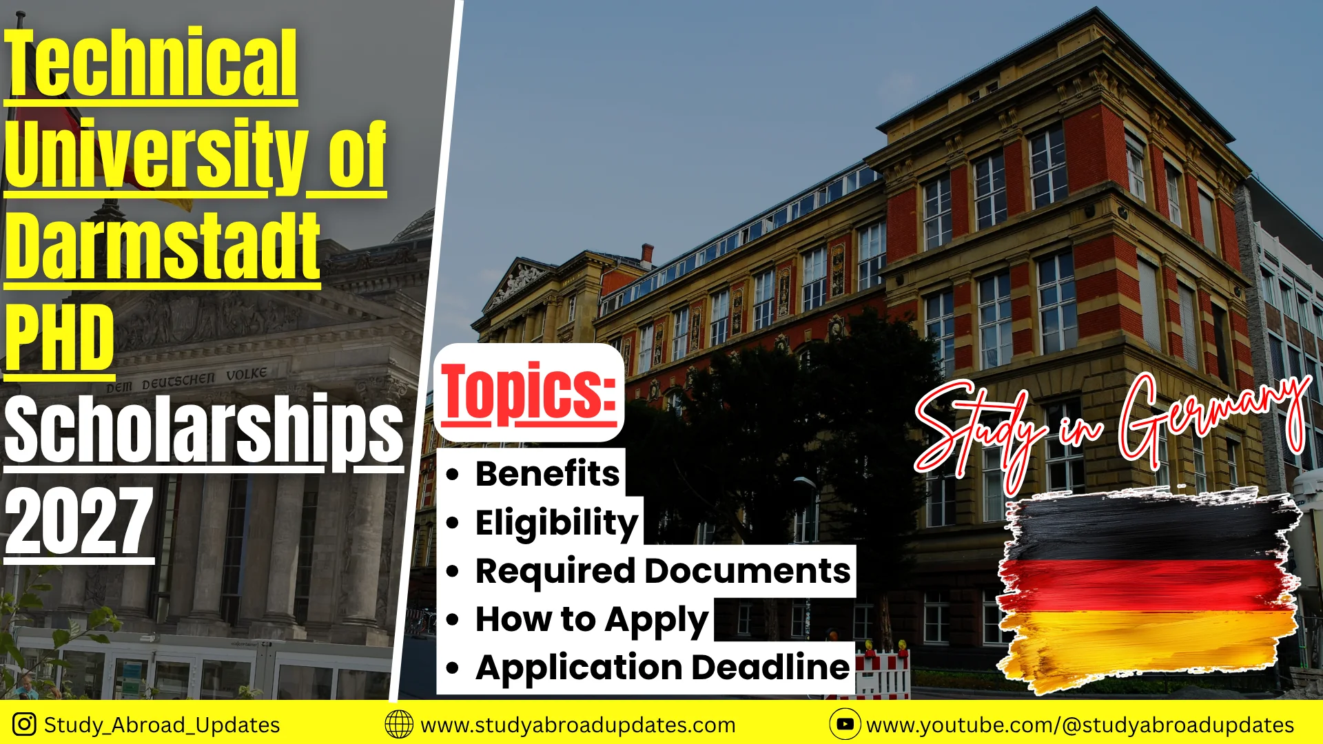 Technical University of Darmstadt PhD Scholarships