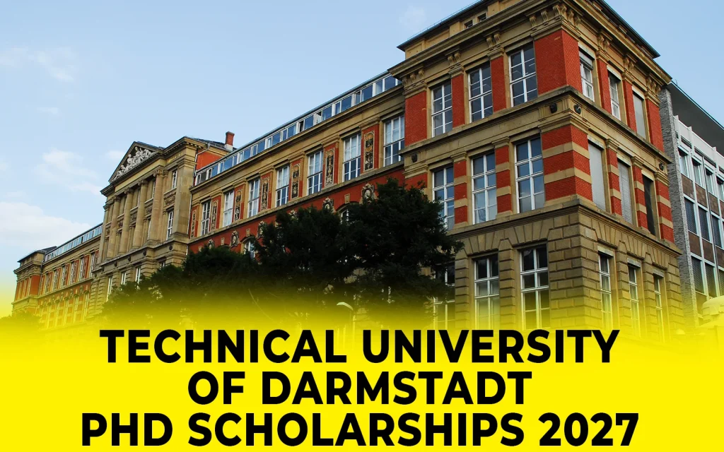 Technical University of Darmstadt PhD Scholarships 2027 in Germany