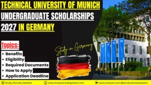 Technical University of Munich (TUM) Undergraduate Scholarships 2027 in Germany