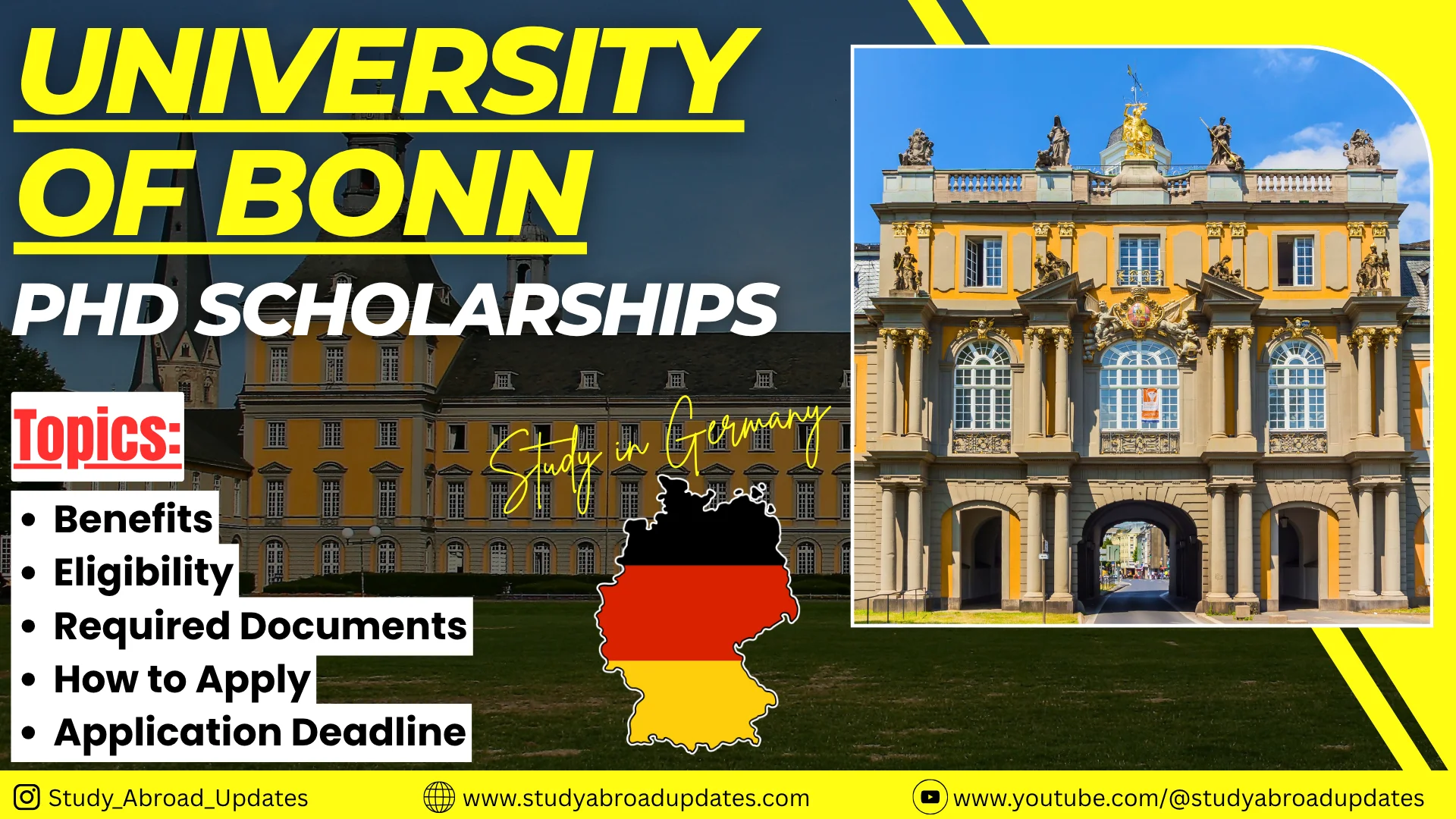 University of Bonn PhD Scholarships
