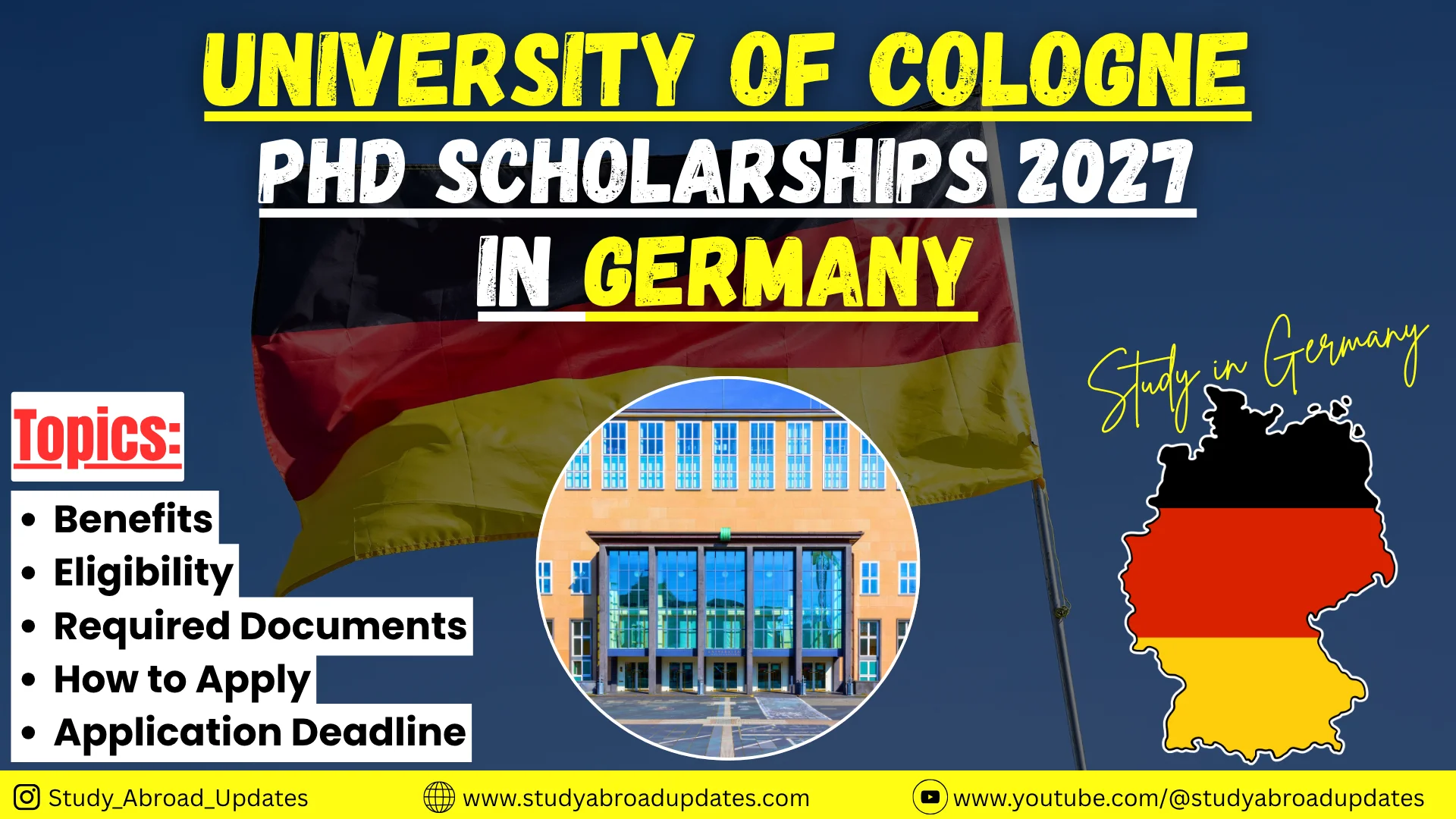University of Cologne PhD Scholarships