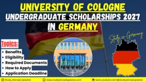 University of Cologne Undergraduate Scholarships 2027