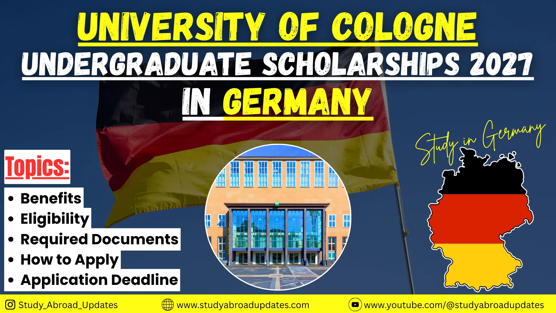 University of Cologne Undergraduate Scholarships