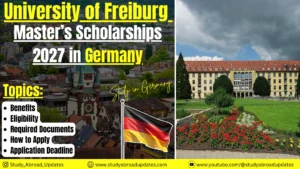 University of Freiburg Master’s Scholarships 2027
