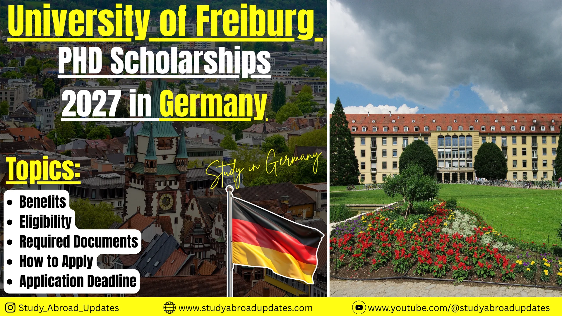 University of Freiburg PhD Scholarships