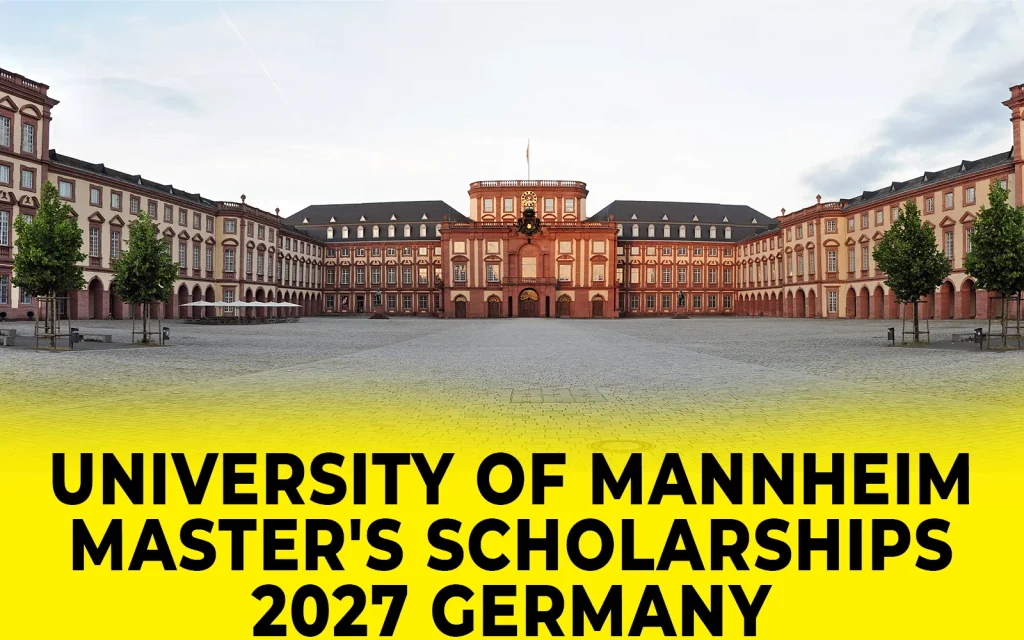 University of Mannheim Master's Scholarships 2027 in Germany