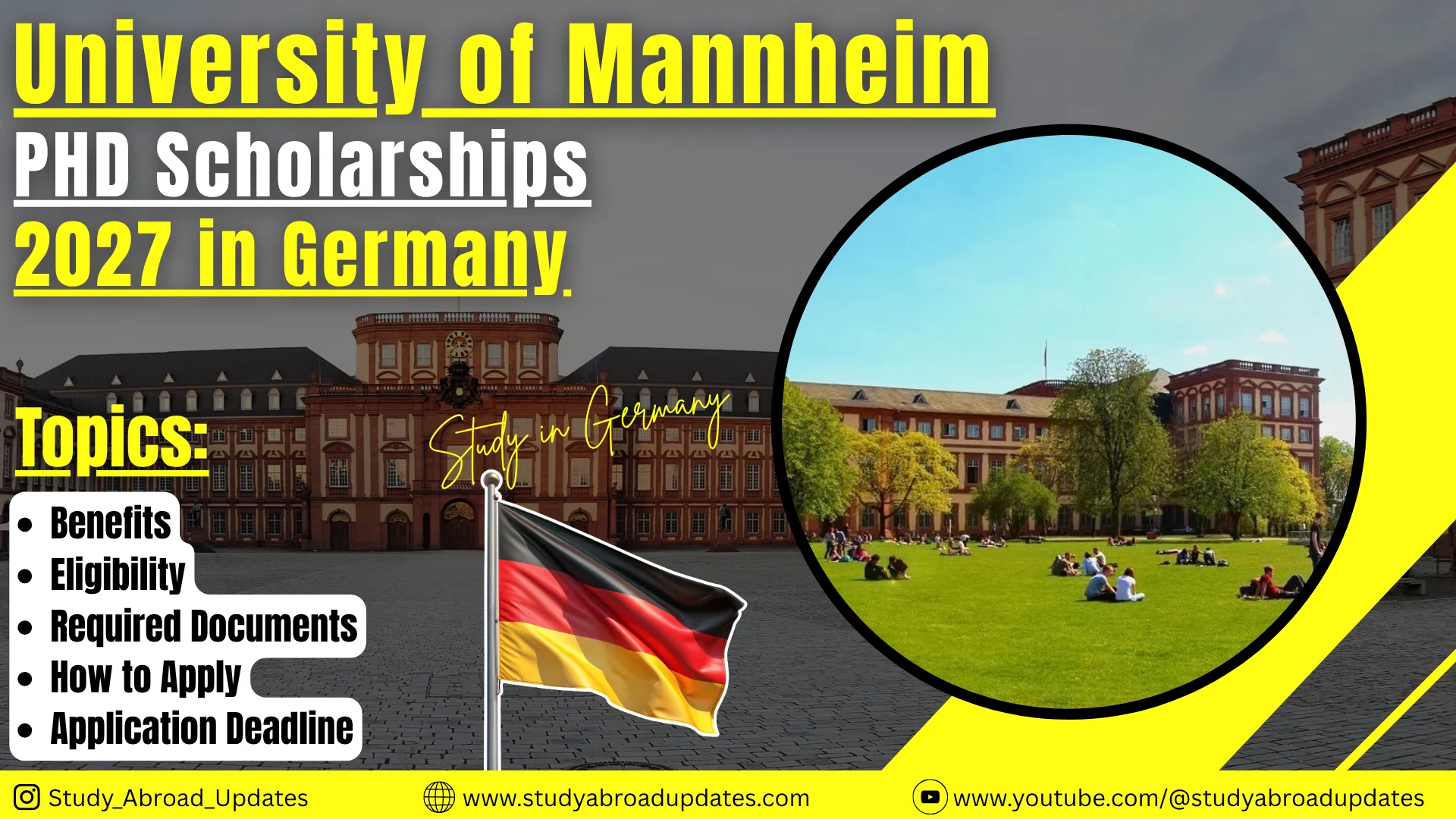 University of Mannheim PhD Scholarships