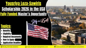 Yousriya Loza-Sawiris Scholarship 2026 in the USA – Fully Funded Master’s Opportunity